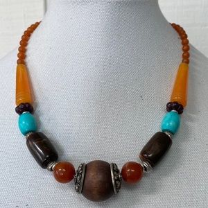 Pretty older beaded Avon southwest style necklace